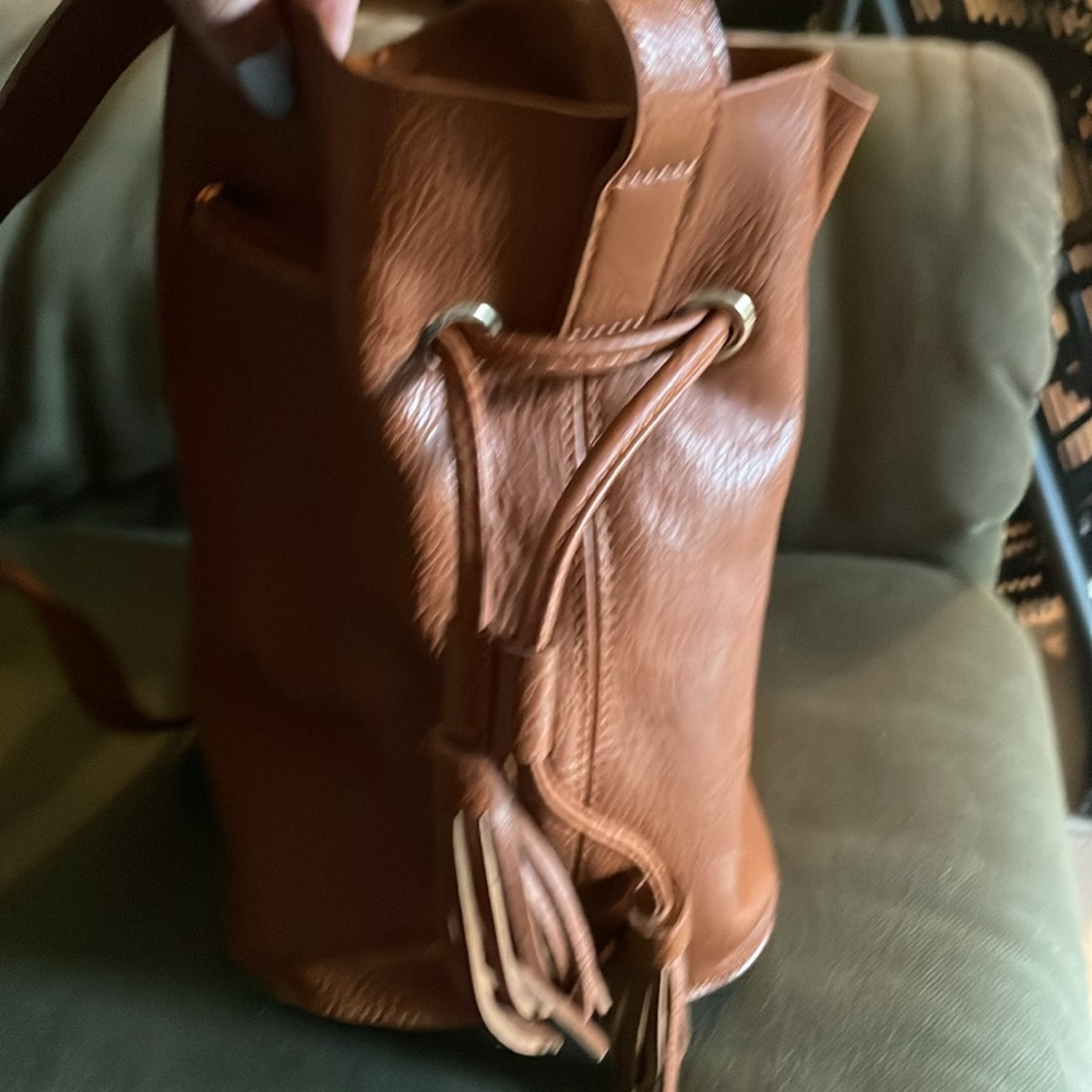 Marshalls Tan Leather Shoulder Bag - Picture 2 of 7